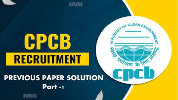 CPCB recruitment 2025| previous paper solution| important numerical for CPCB scientist -B exam