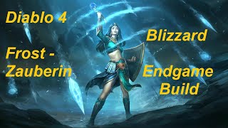 Diablo 4 Frost - Magier Blizzard Endgame Build