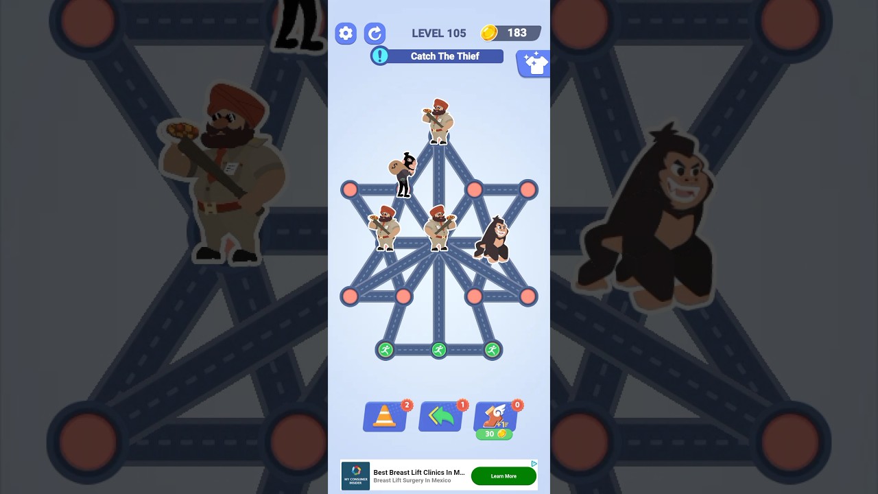 Catch the thief level 105 🔥 