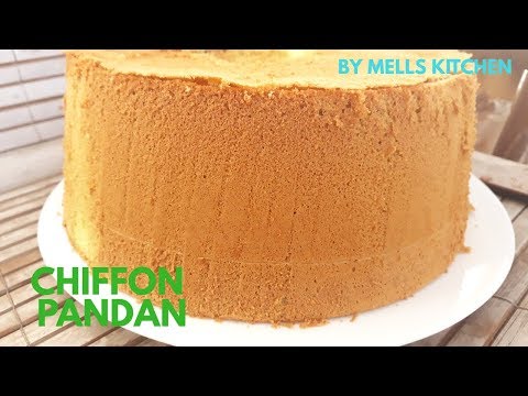 Chiffon Pandan | Pandan Chiffon Cake 👍👍 - Mells Kitchen