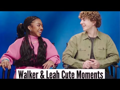 Walker Scobell & Leah Jeffries | Cute Moments