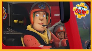 Fireman Sam rides a helicopter into danger 🔥