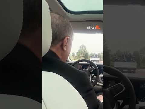 Erdoğan çifti TOGG'la