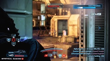 Mass Effect 3 Multiplayer (Silver) Gameplay 729 HD