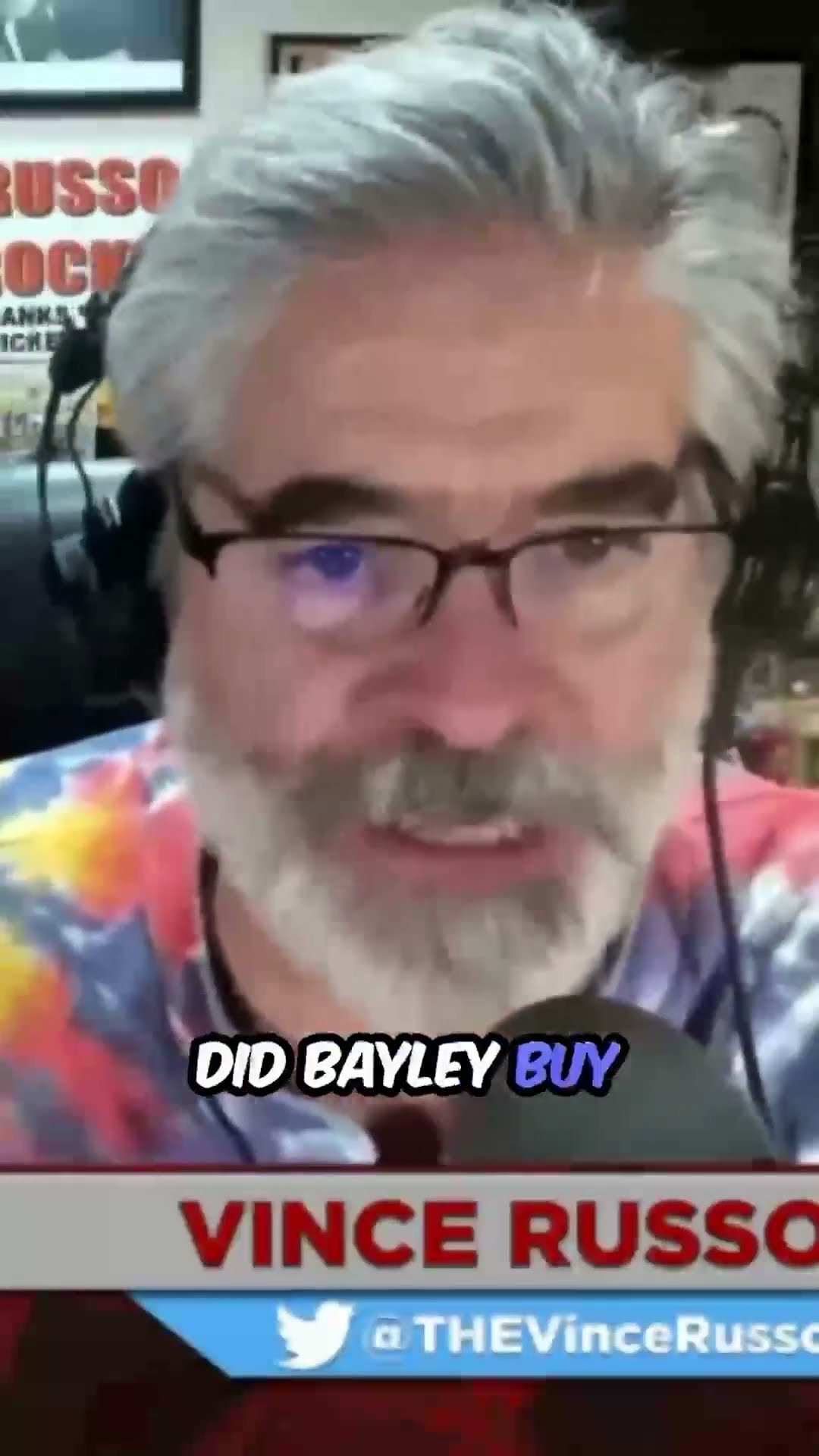This is what Vince Russo thinks is the worst thing WWE is doing! #wwe #bayley #wrestling #shorts