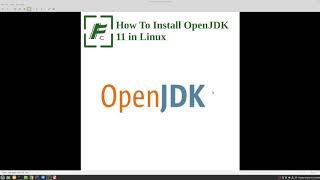 How To Install OpenJDK 11 in Linux through Terminal?