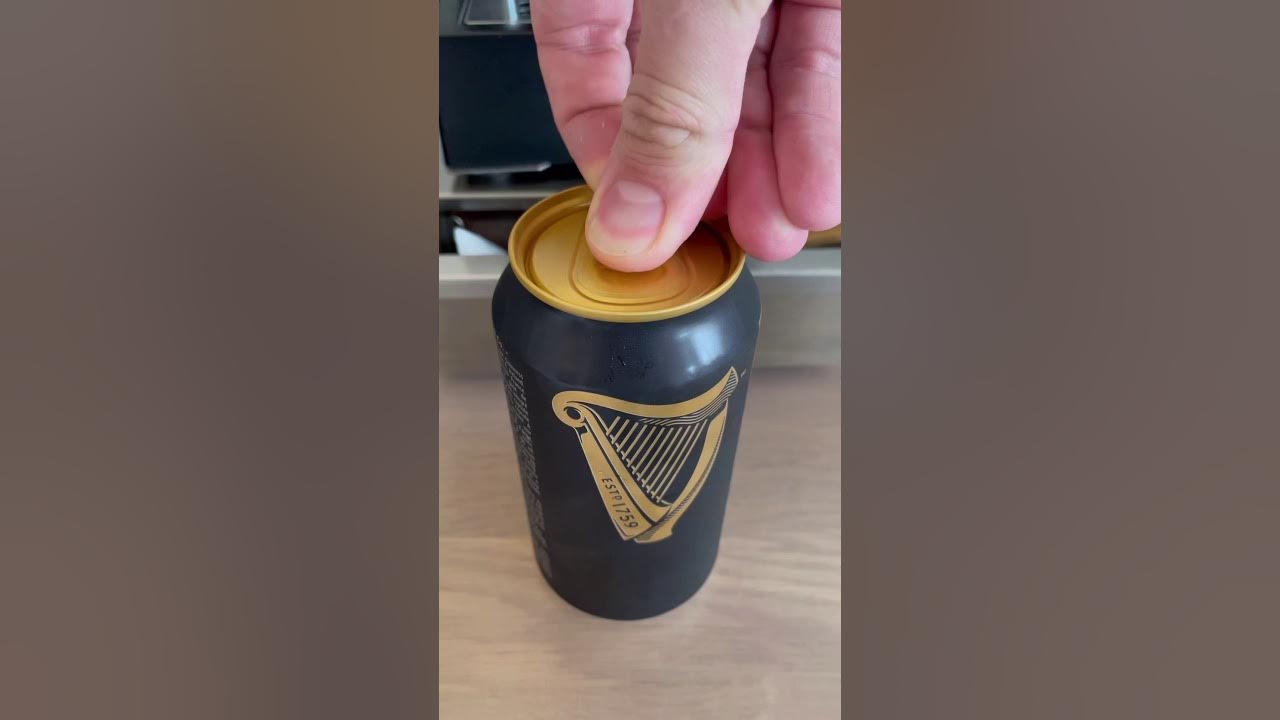 How to pour Guinness from regular widget can using an ultrasonic jewellery cleaner, Surger YouTube