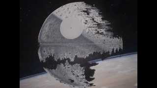 Star Wars Death Star....Hand Painted