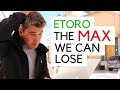 eToro - What's The Most We Can Lose? - (Negative Balance Protection)