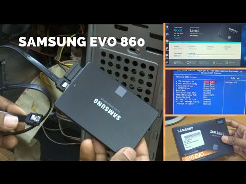 Installing Samsung Evo 860 250Gb SSD in G41 Board | Unbox, Review & how to install OS in ssd + HDD