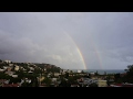 Timelapse - Arco Iris al atardecer sobre Málaga - 21-3-2020