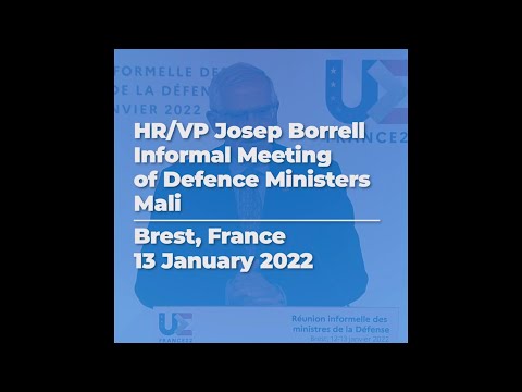#01 Mali | Informal Meeting of Defence Ministers in Brest, France | 13/01/2022