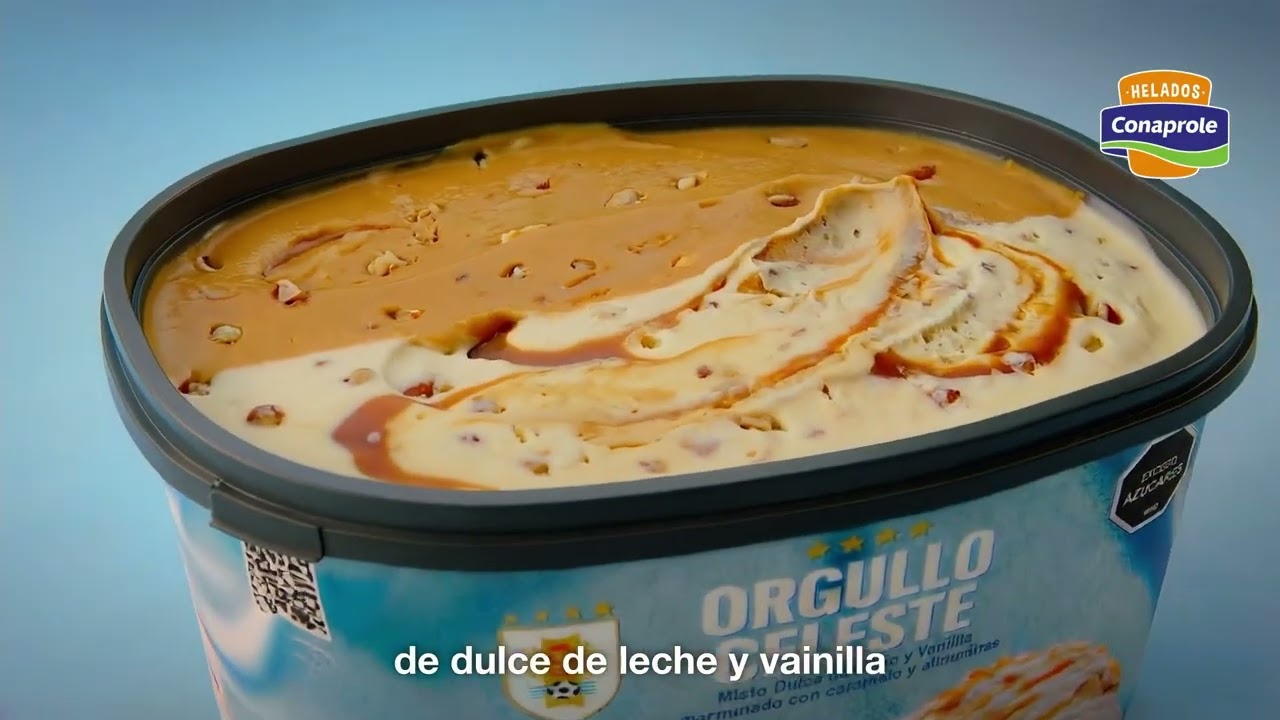 Nuevo helado Orgullo Celeste