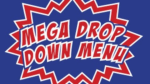 Mega Drop Down Menu