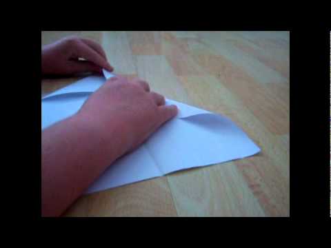 How 2 Do - How to make an aerodynamic paper plane (Glide4)