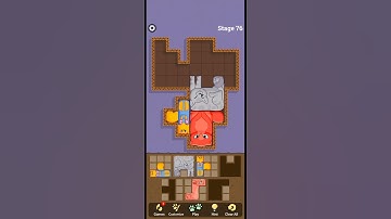 Cat Puzzle Gameplay Level 76 #puzzlegame  #gaming #games #catgame #catpuzzle