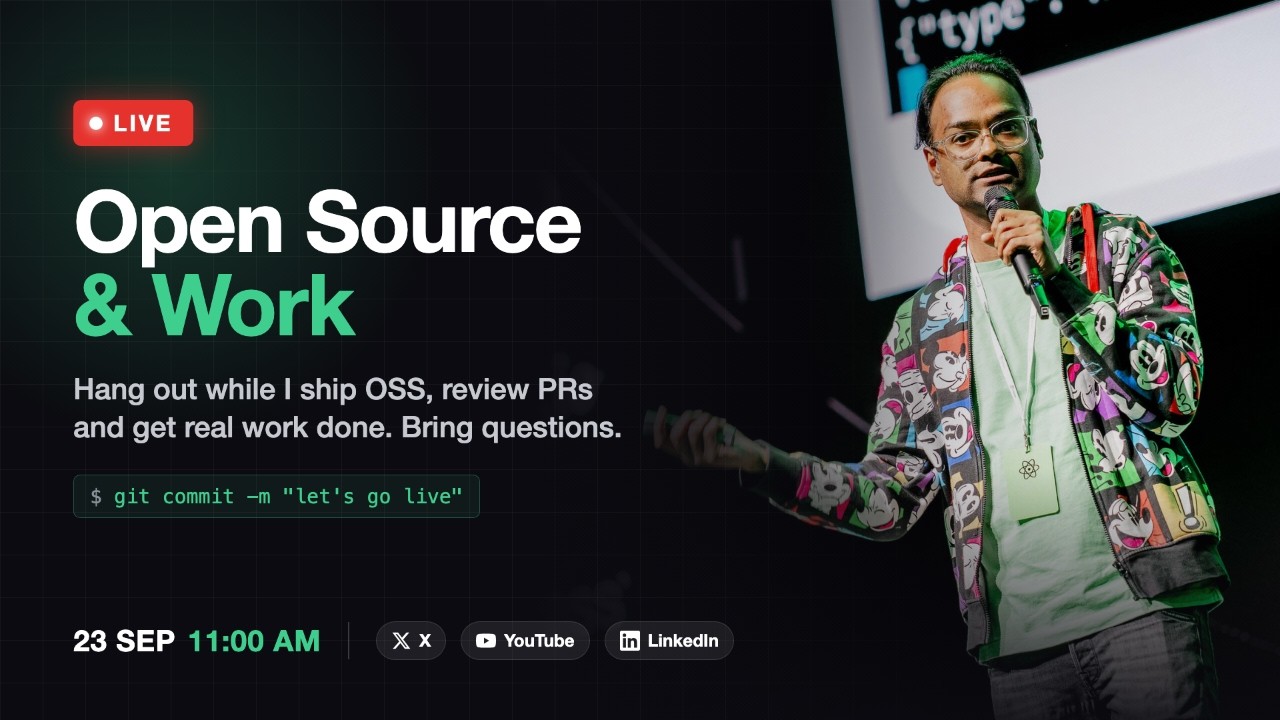 Work and OSS stream