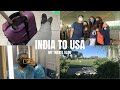 my travel vlog: india to usa!! (in covid 2020😰)