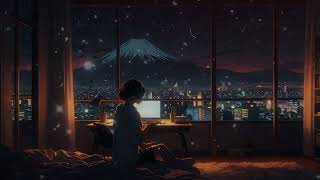Lofi Music No.3 - Snow fall in Kawaguchiko
