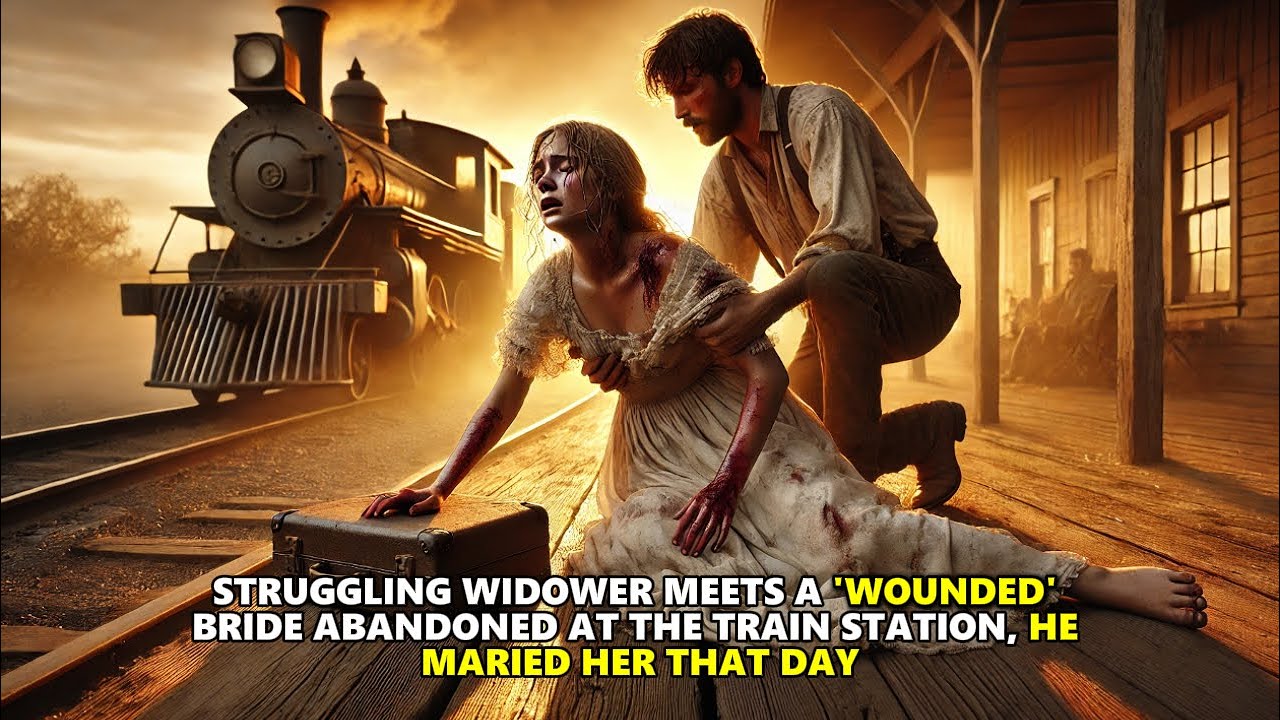 A Struggling Widower Meets a 'Wounded' Bride Abandoned at the Train Station, He Maried Her That Day