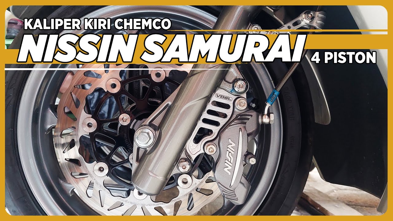NISSIN SAMURAI 4 PISTON | Kaliper Khusus Kiri | MSRG 2023