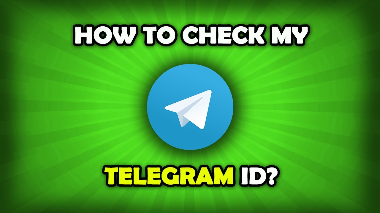 How To Check My Telegram Id / Handle?