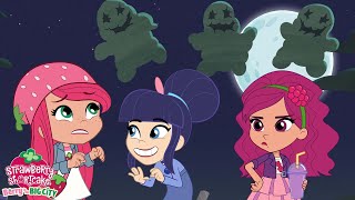 Strawberry Shortcake The Berry Scary House Berry In The Big City Cartoons For Kids