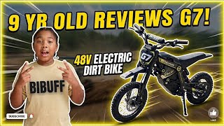 Testing Out Bibuff G7 48V Electric Dirt Bike
