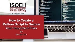 How to Create a Python Script to Secure Your Important Files?