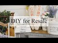 DIY for Resale • Thrift Flips • Before and After  • pitchers  • wood boxes  • spring items