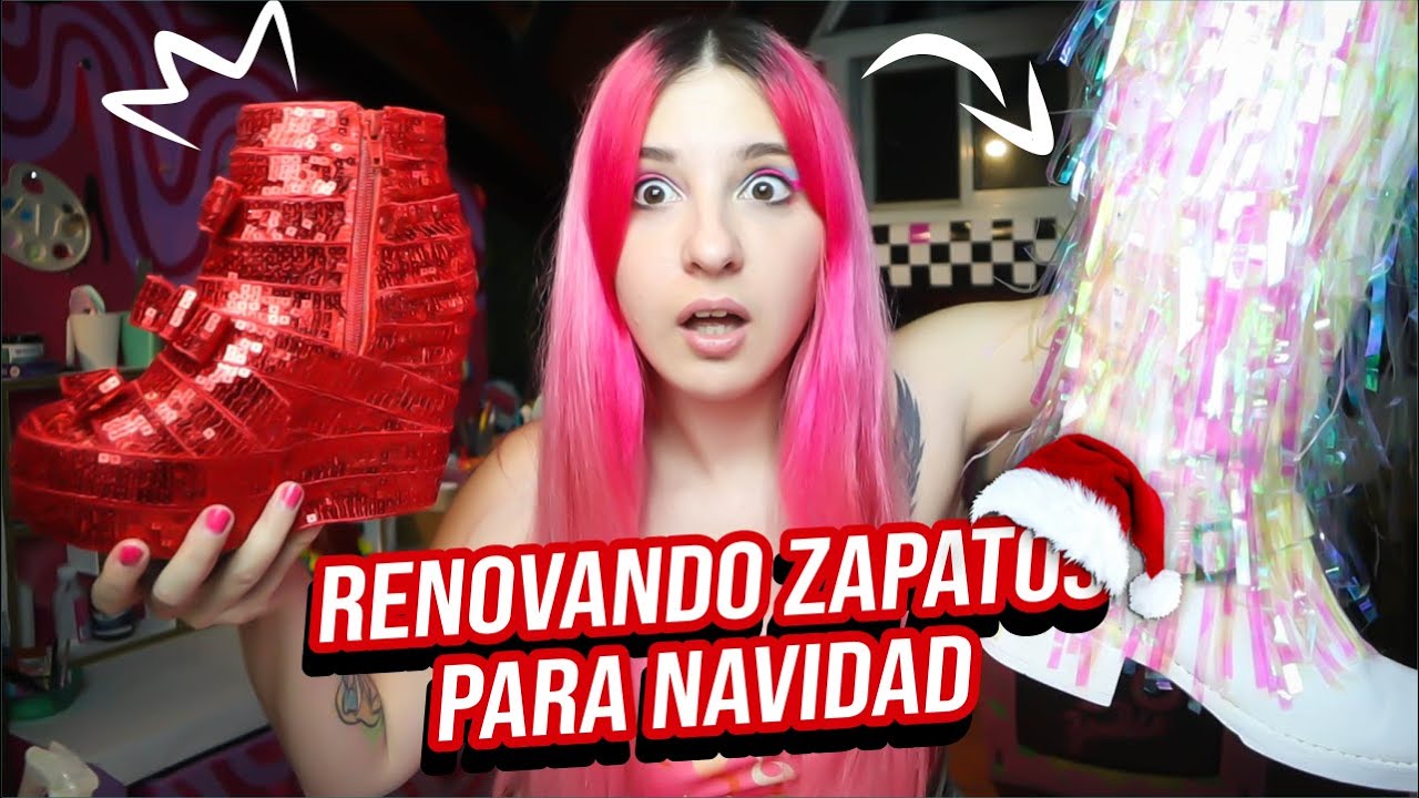 Intente hacer estos ZAPATOS VIRALES l Probando ideas de internet 🎄 @Ann Attack