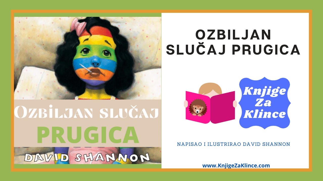 🦔 PRIČE ZA DJECU - Ozbiljan slučaj prugica - Slikovnice - Priča o važnosti iskrenosti prema sebi