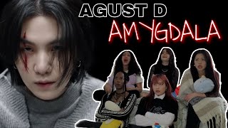 Agust D 'AMYGDALA'  MV | REACTION by ABM Crew (ARMYs react!)