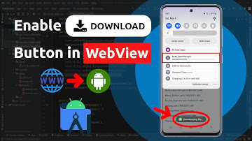 Enable Download Button in Web View Android App - Android Studio