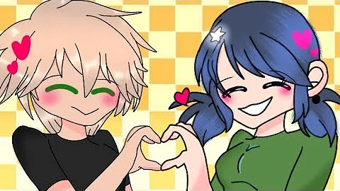 adrien loves lila?|| lila faking being hurt?|| MLB GACHA| ADRINETTE?|PART 2/2|| pt :1 in description