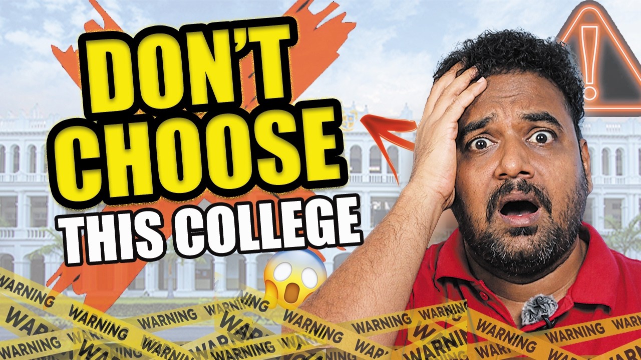 👉 How to Choose Engineering College After 12th (India) 😱 | Mistakes to ...