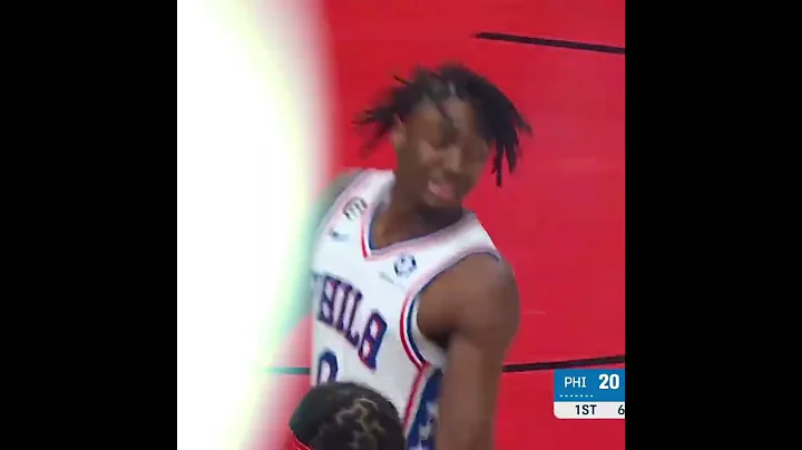 It was the Tyrese Maxey show in Toronto today! He ...