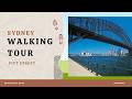 Sydney australia walking tour  pitt street 4k 60fpsr