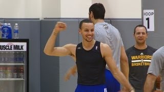 Round 1: Warriors 3-Point Shooting Tournament