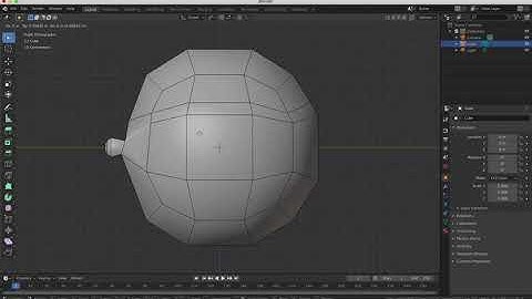 Beginners Blender 3D  Tutorial 6   Using the Loop Cut Tool to Model a Simple Face in Blender 2 82