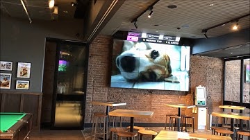 Sports Bar and Restaurant TV distribution system using the Octava PRO DSX AV over IP solution.