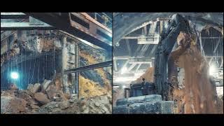Time lapse of mined tunnel breakthrough at the Tseung Kwan O - Lam Tin Tunnel project