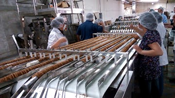 Skywin Automatic Biscuit Production Line with On edge Packing line