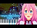 Gakusen Toshi Asterisk Season 2 OP - The Asterisk War by Shiena Nishizawa  Piano arrangement