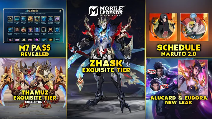 NARUTO 2.0 SCHEDULE, ZHASK EXQUISITE SKIN, THAMUZ COLLECTOR? NEW SKIN, M7 PASS LEAK - Mobile Legends