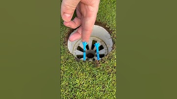 The TWO TEE DRILL For Putting Pace Precision #golf #putting #puttingtips