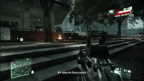 Crysis 2 Multiplayer Gameplay Scar 27-3