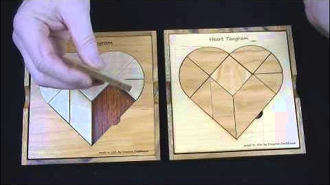 Heart Tangram Puzzle .wmv