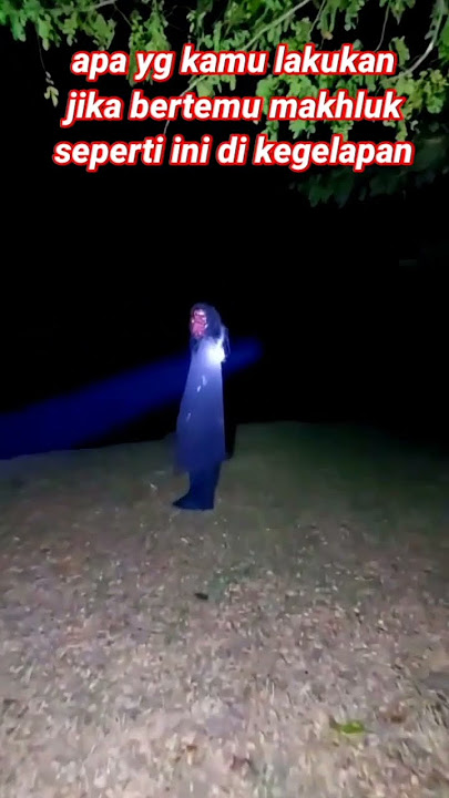 Penampakan Genderuwo Paling Jelas Terekam Kamera #shortvideo
