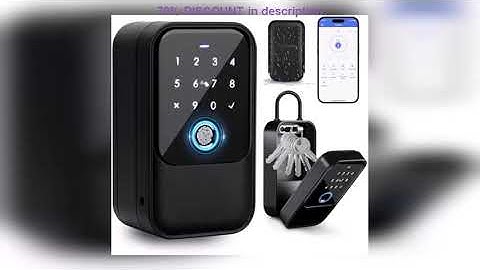 A must-have product! TTlock Smartkey Lock Box Home Key Wireless Smartlock Box Electronic Key Box A